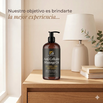 Aceite Corporal Reafirmante M3- Combate Celulitis, Flacidez y Arrugas